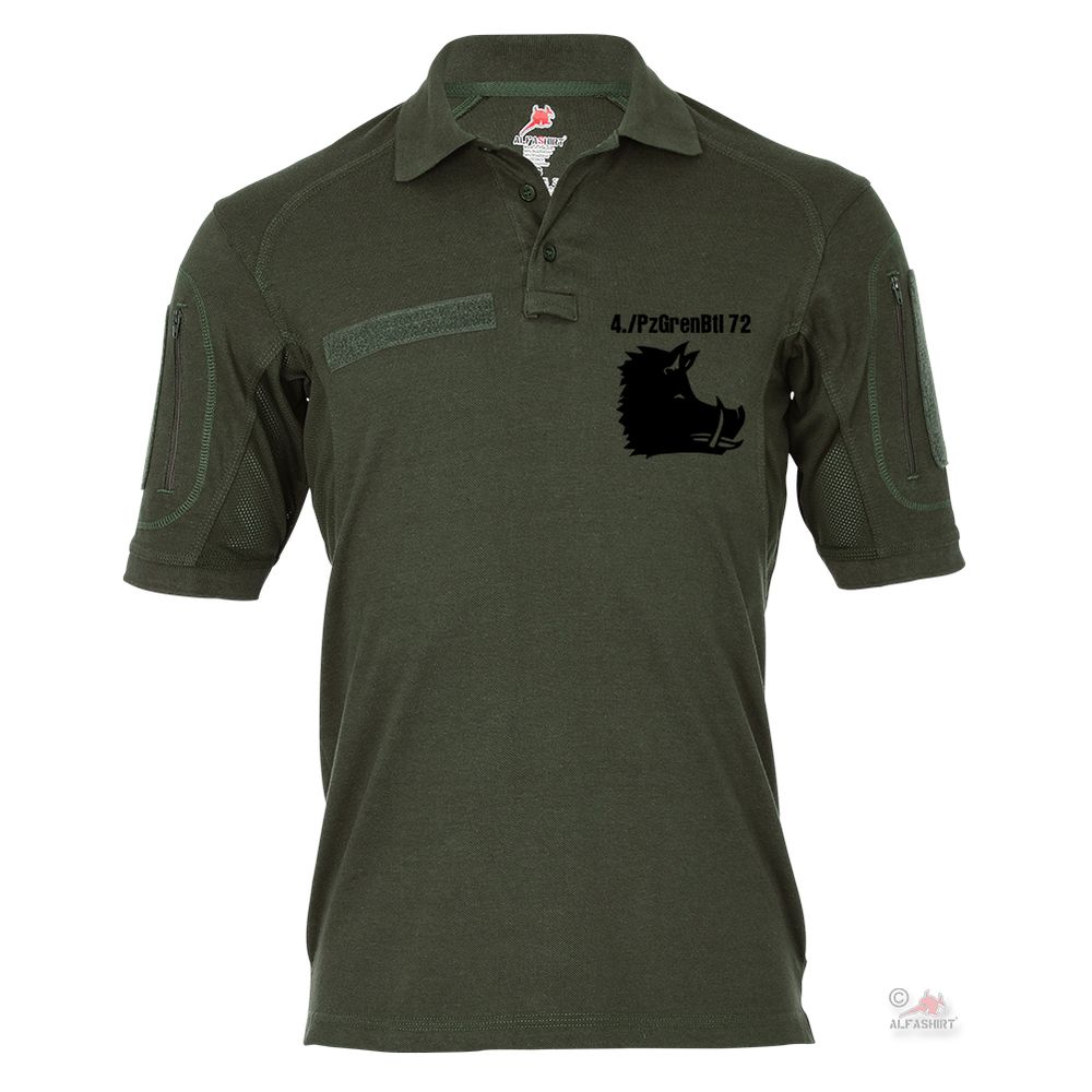 Tactical Poloshirt Alfa - 4-PzGrenBtl 72 Panzer Grenadier Wildschwein #19079