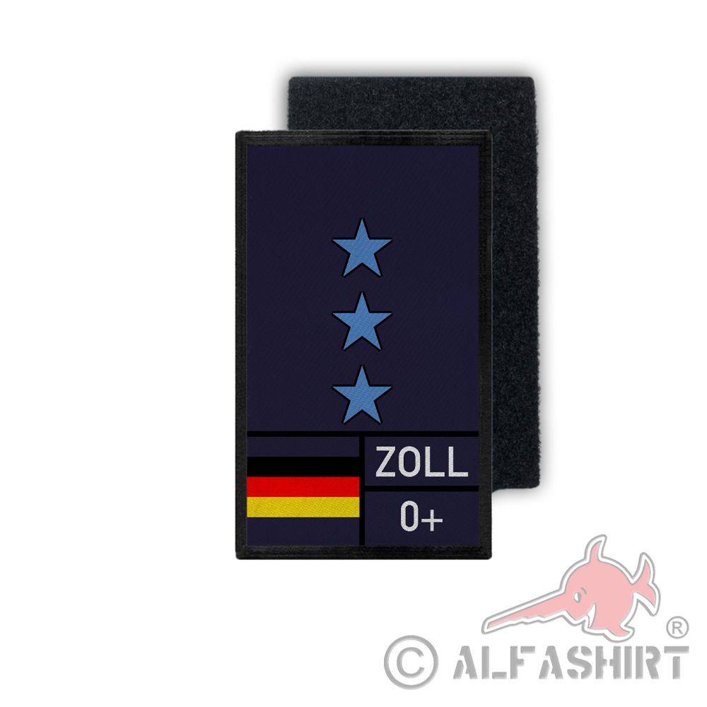 Customs Secretary Patch ZHS ZHSin Customs Secretary Service A 8 # 35056