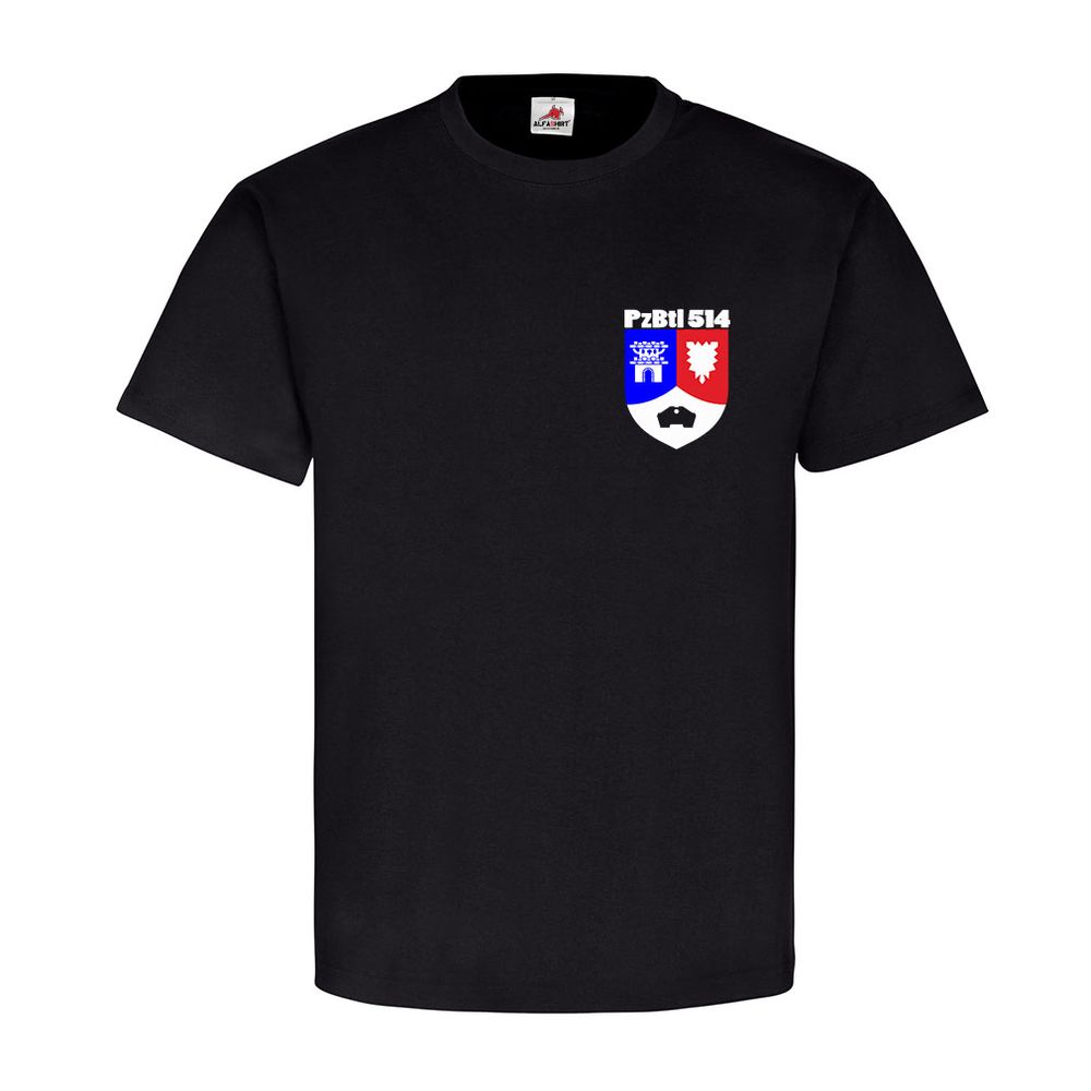 Bundeswehr Wappen Abzeichen Pzbtl 514 Panzerbataillon 514 Einheit T Shirt #4920