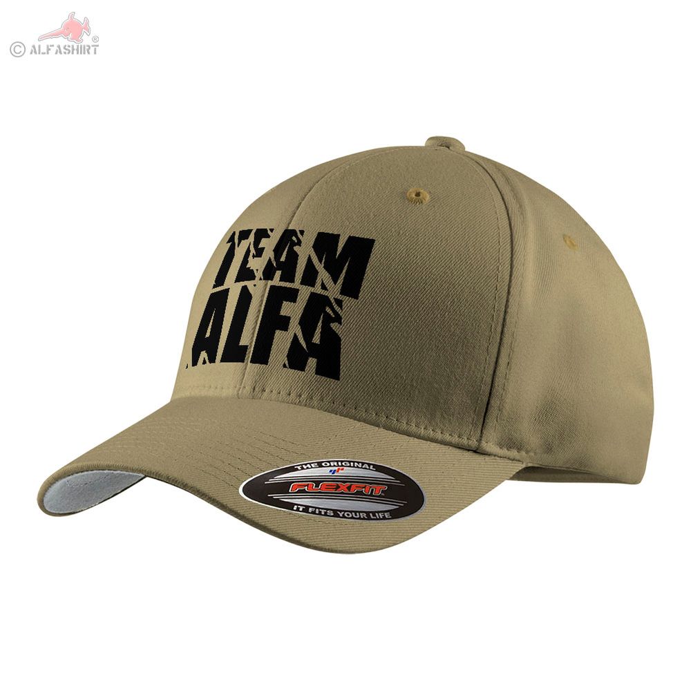 Flexfit TEAM ALFA ALFASHIRT Flexfit Cap Mütze Tropen #12563