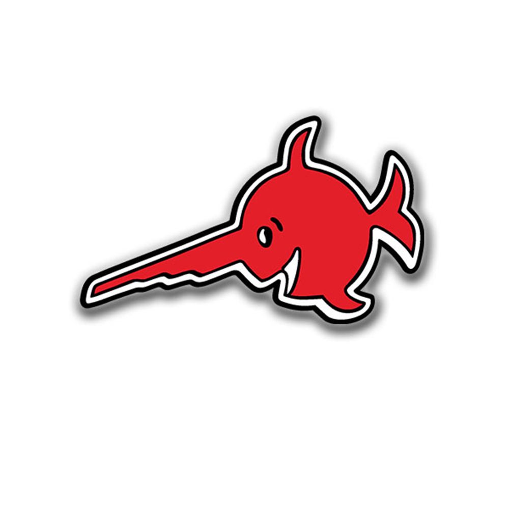 Sticker Alfashirt Sawfish U Boot 96 Logo Swordfish 7x4cm # A676