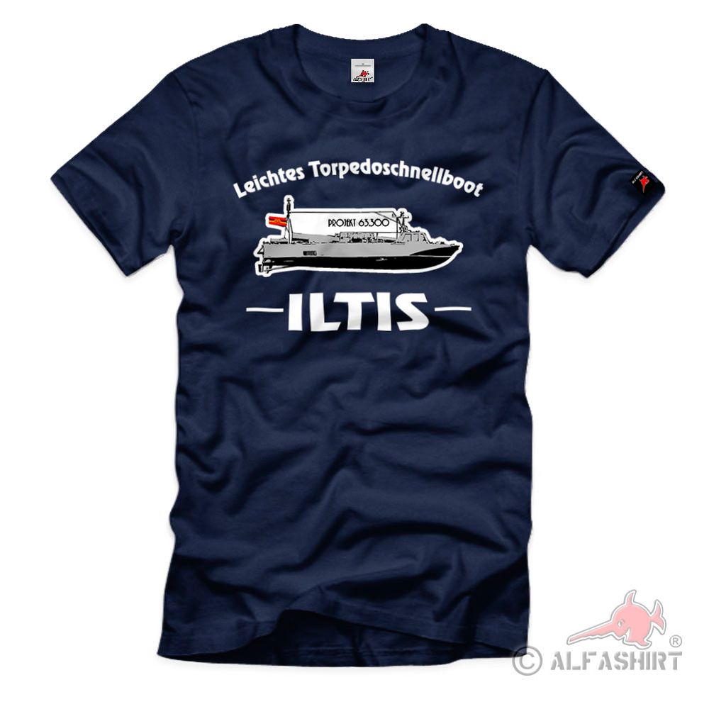 LTS ILTIS Light Torpedo Speedboat NVA People's Navy DDR Ship T-Shirt # 40056