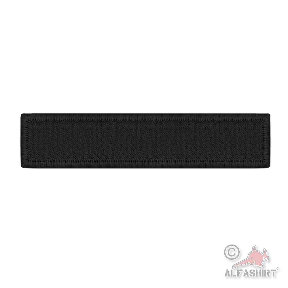 Patch Namenspatch Schwarz KSK Bundeswehr Alfashirt  Aufnäher Blanko#45802