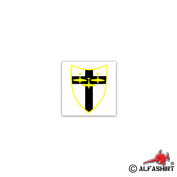 Sticker III JG 27 Jagdgeschwader Luftwaffe WW2 7x7cm A2663
