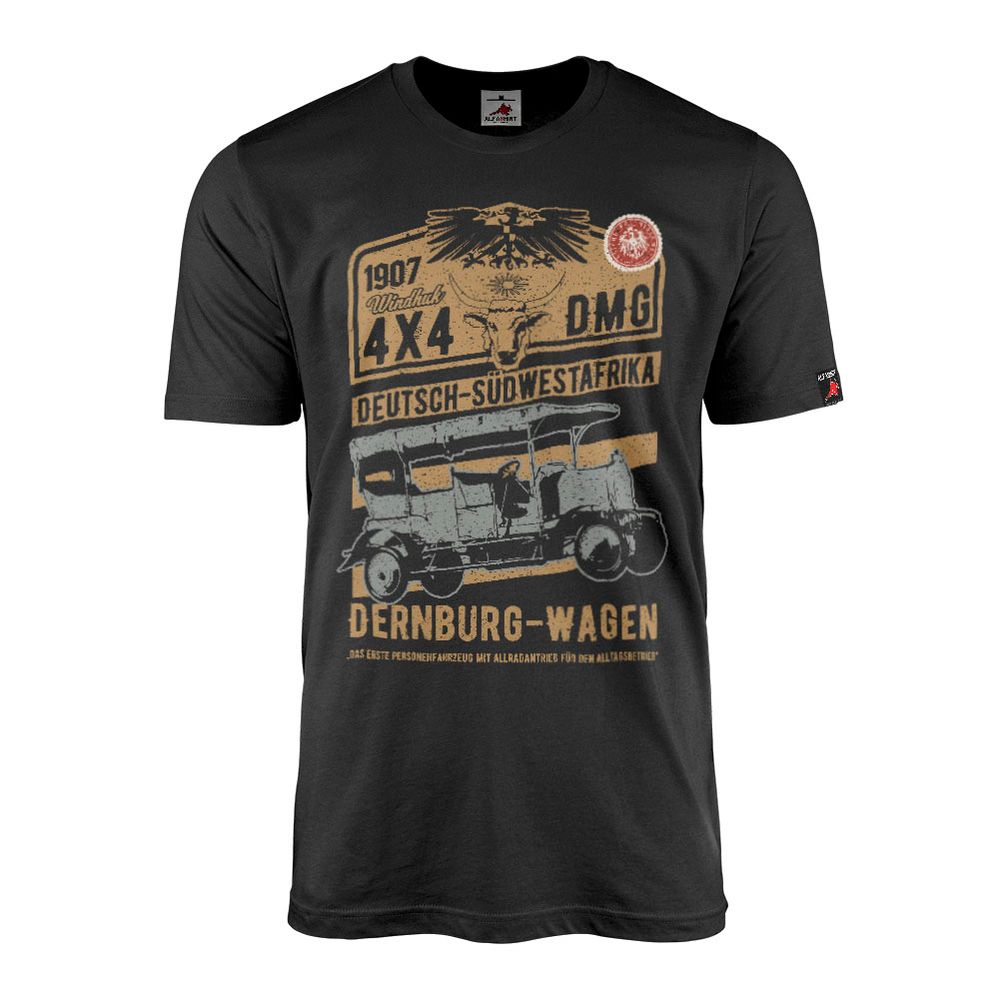 Dernburg Wagen 4x4 Allradantrieb Deutsch-Südwestafrika Oldtimer T-Shirt#46230