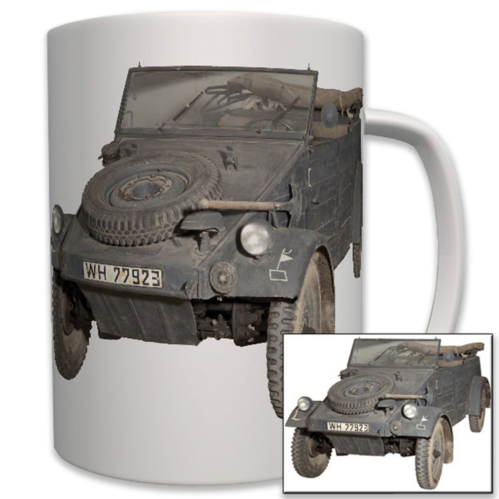 Kübelwagen Kübel Wh Dak Front Militär Fahrzeug Fahrzeugtreffen- Tasse #7655