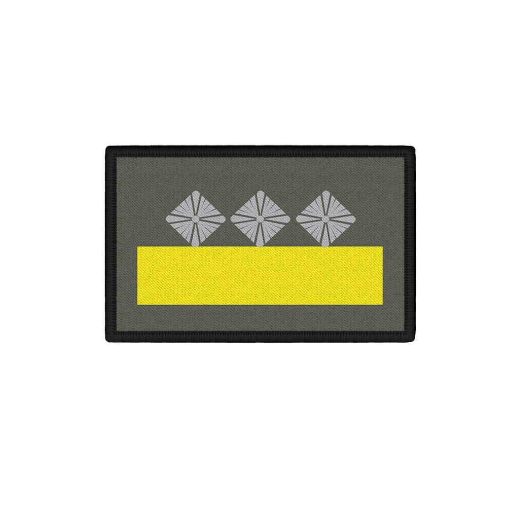 Patch 7,5x4,5cm NVA Dienstgrad Dienste Streitkräfte 