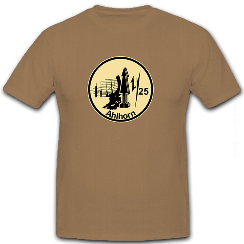 FlaRakBtl 25 Flugabwehrraketenbataillon 25 Flugabwehr Bw - T Shirt #8469 