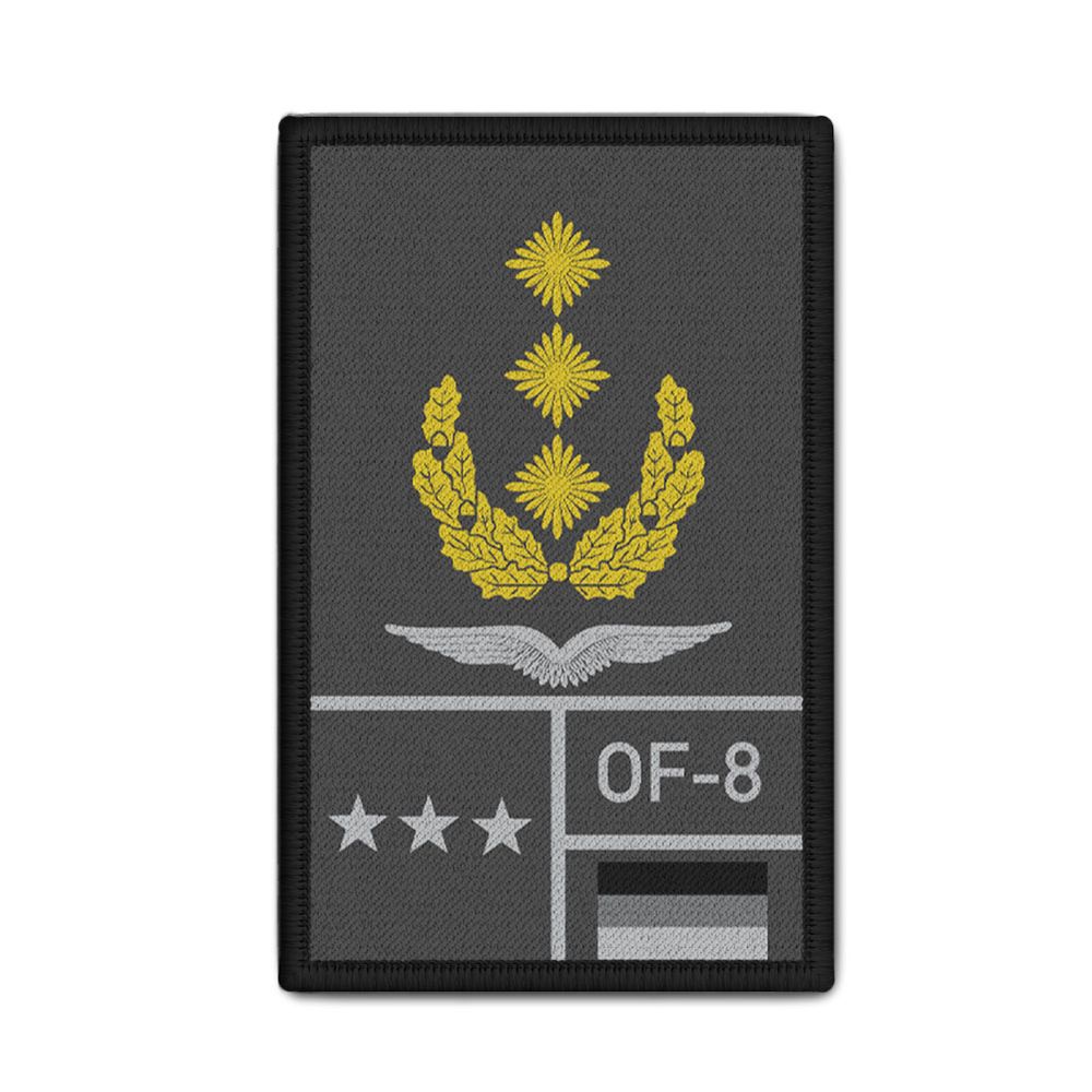 Rank Patch Bundeswehr Heer Luftwaffe Marine Grau #BW-Patch