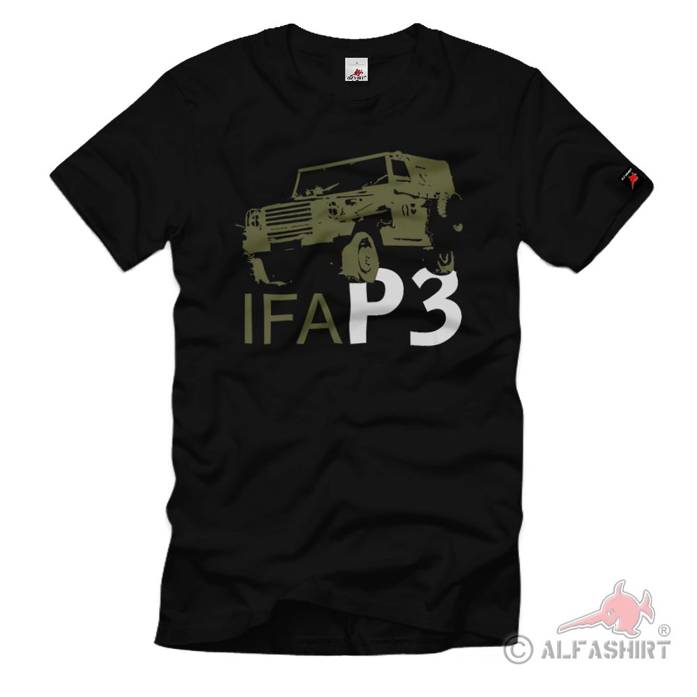 IFA P3 DDR NVA P240 Sachsenring Geländewagen Grentruppen T-Shirt#32529