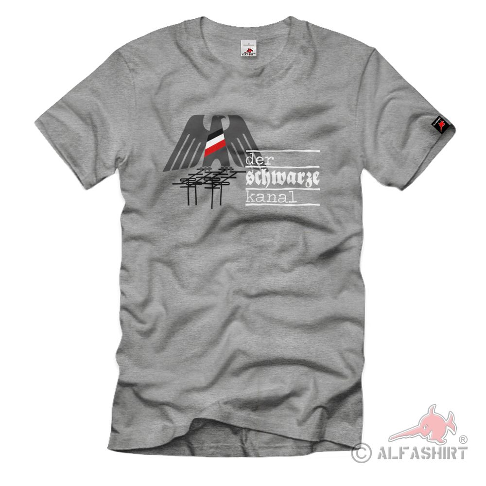 Der schwarze Kanal politisch agitatorische Sendereihe DDR T-Shirt#33335