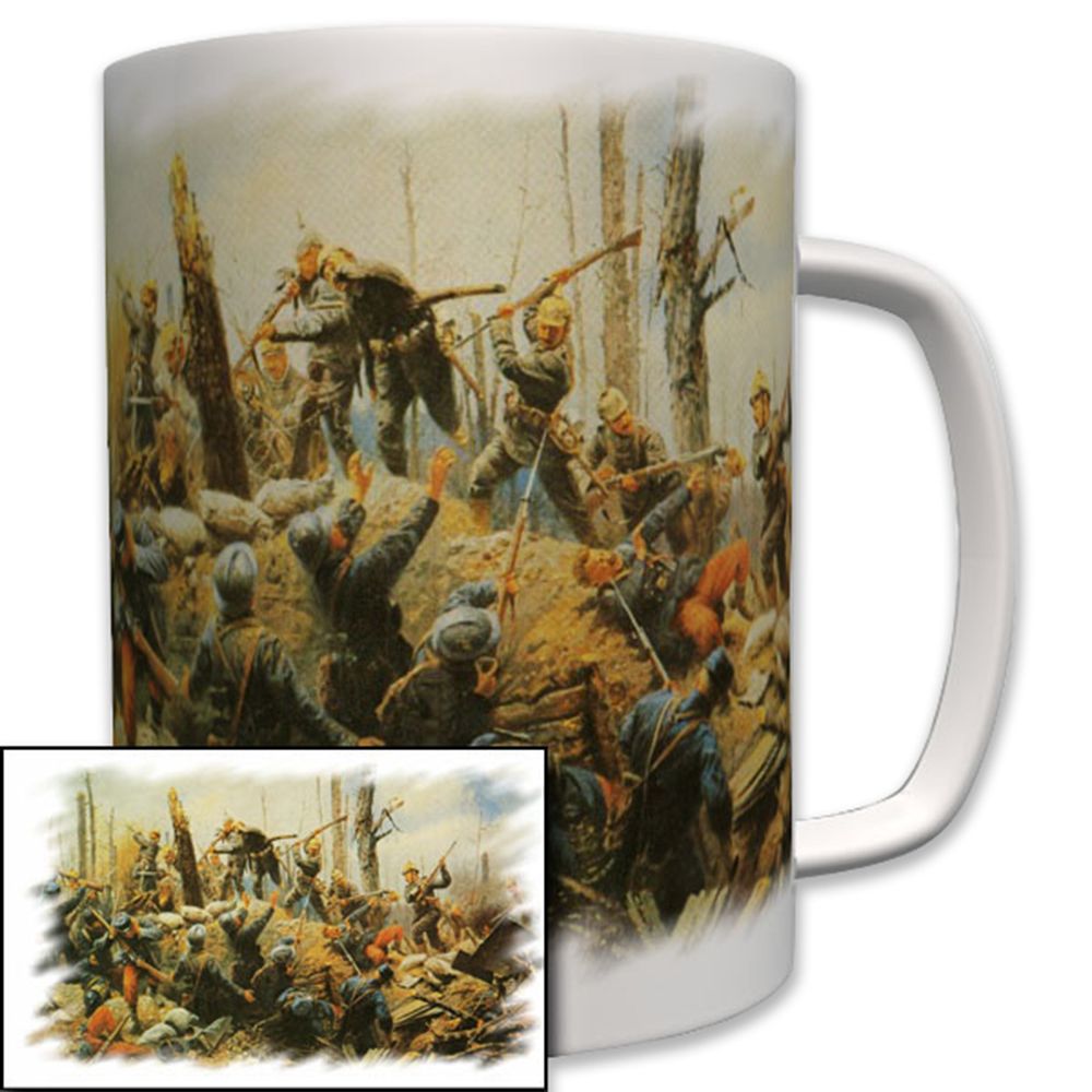 Assault in the Argonne WK positional fight France Image Mug # 7532