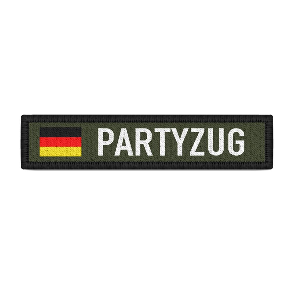 Patch Name Tag Party Train Party Jacket Uniform Bundeswehr Police JGA # 30031