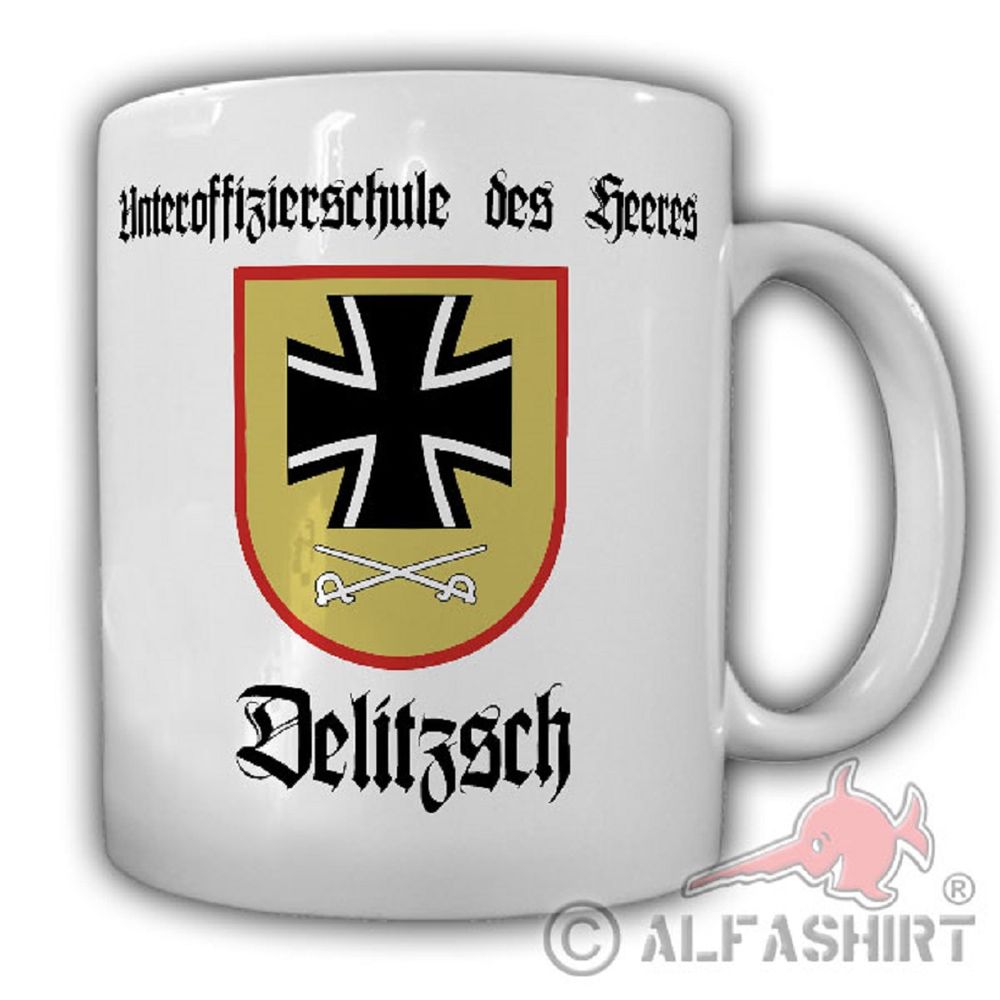 USH Delitzsch Unteroffizierschule des Heeres Lehrgang Feldwebel - Tasse #19495