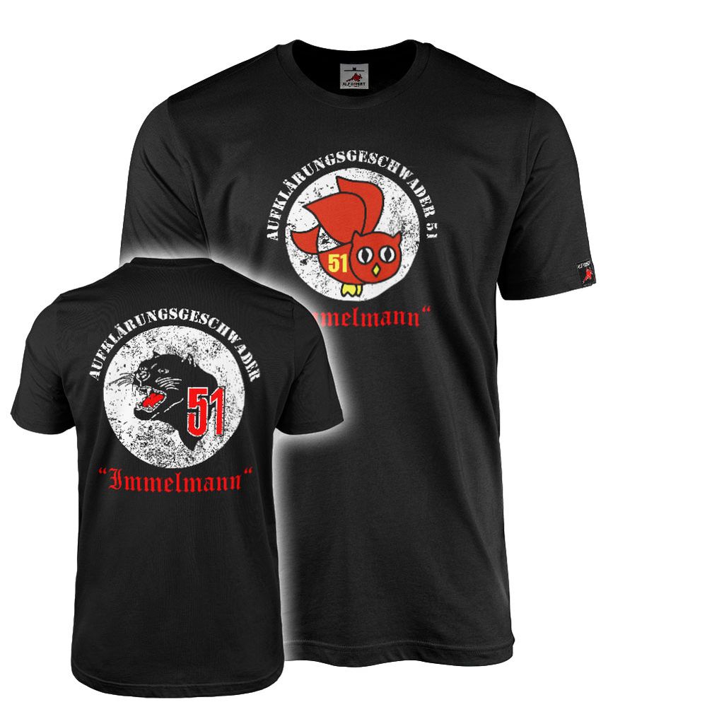 T-Shirt AG 51 Reconnaissance Squadron Tactical Air Force Squadron -#43189