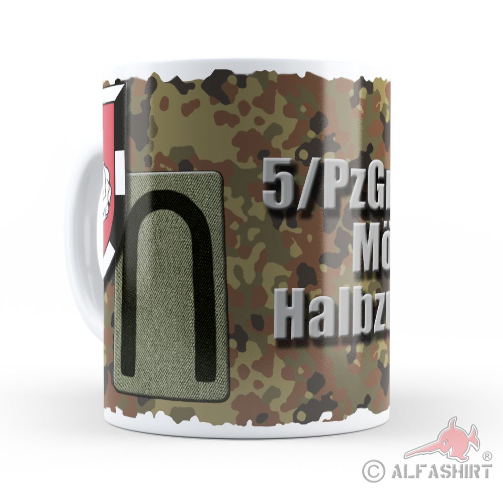 Cup 5 PzGrenBtl 162 Mortar 1 Half-Platoon Delta 3 Sergeant Bundeswehr # 37520