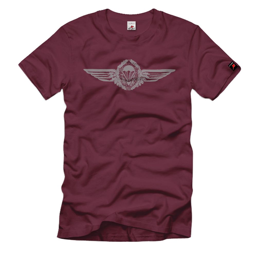 German parachutist badge level 2 Bundeswehr T Shirt # 1378
