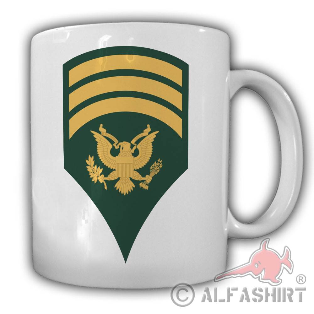 Specialist Military Rank US United States of America Militär Kaffee Tasse #27617
