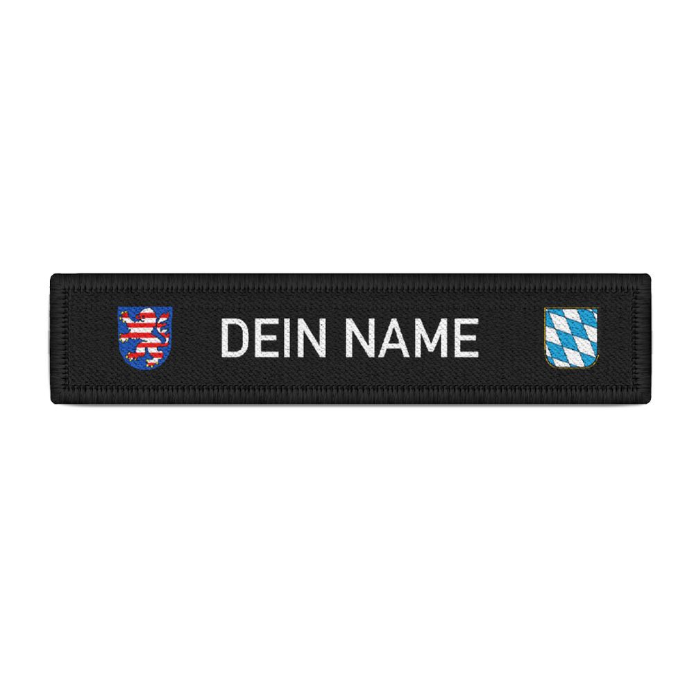 Patch Wappen Bundesland Hessen Bayern Raute Löwe GER DE Arneit Stadt Land#46274
