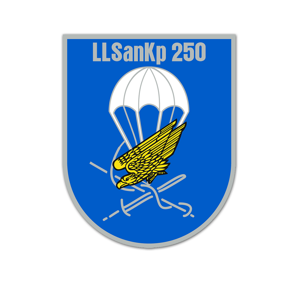 LLSanKp 250 Luftlande-Sanitätskompanie Bundeswehr Luftwaffe Truppe ab 7cm #A5925