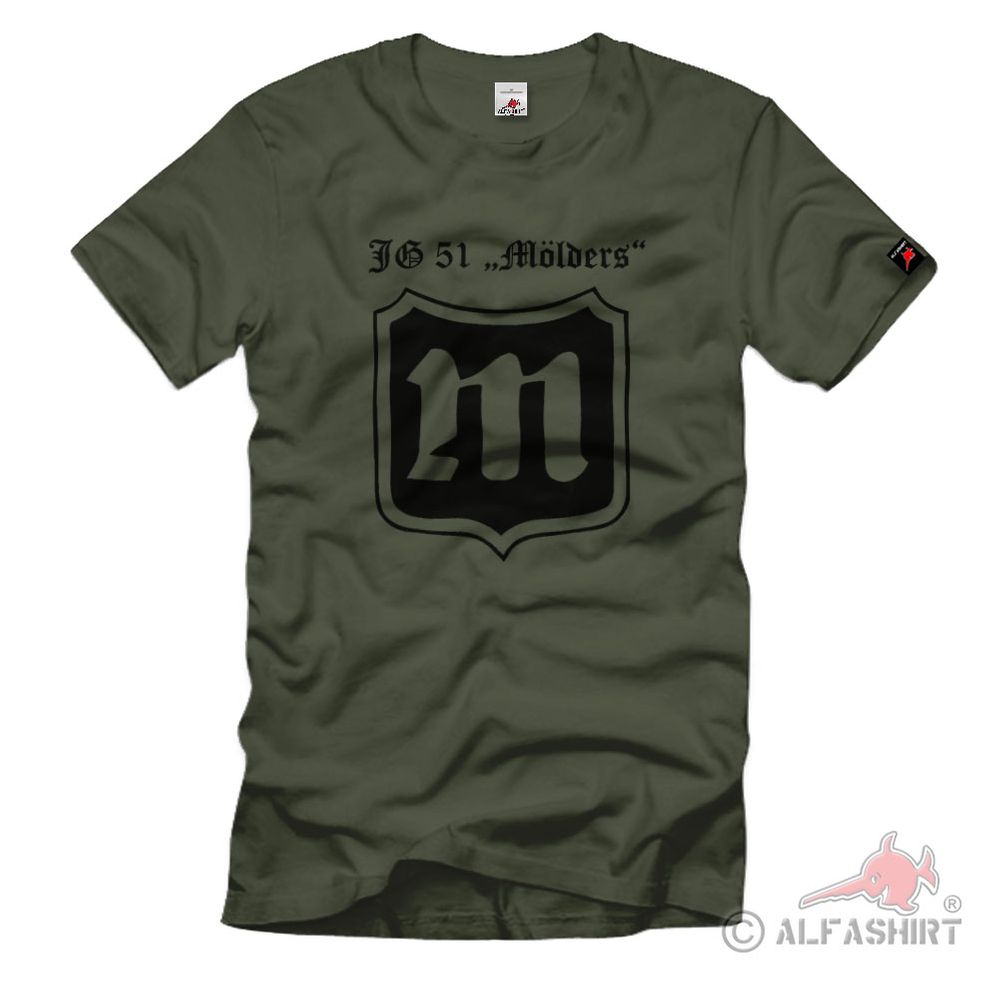 JG51 Mölders Jagdgeschwader Traditionsgeschwader Luftwaffe T Shirt # 1707
