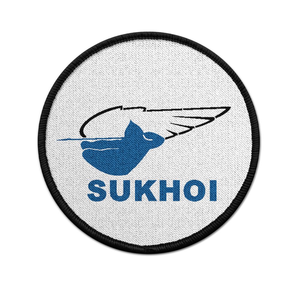 Patch Sukhoi Bogenschütze Logo Sukhoj Suchoi Jagd-Flugzeug Aufnäher #20687