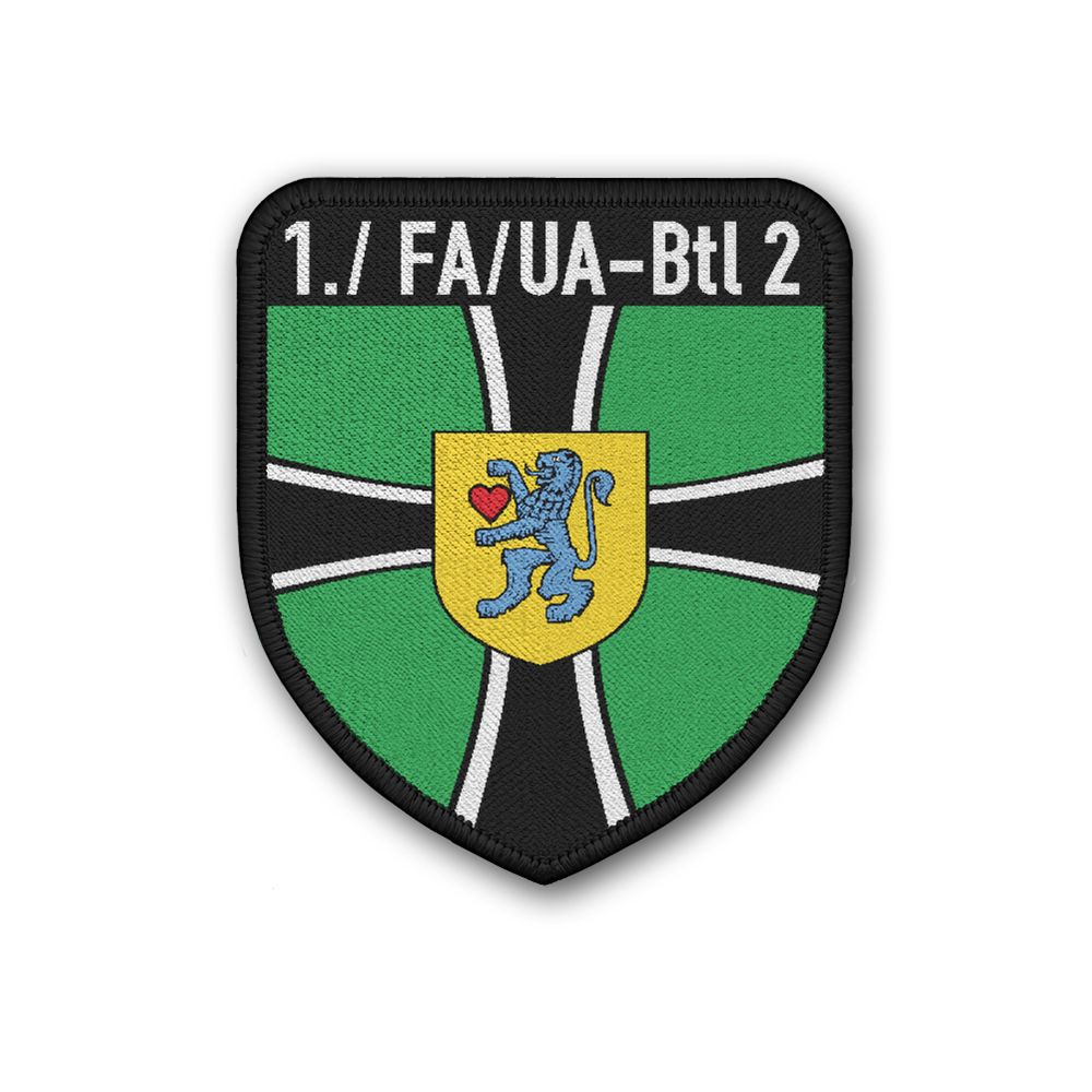 1 FA-UABtl 2 Wappen Abzeichen Feldwebelanwärter Kompanie Celle Patch #31352