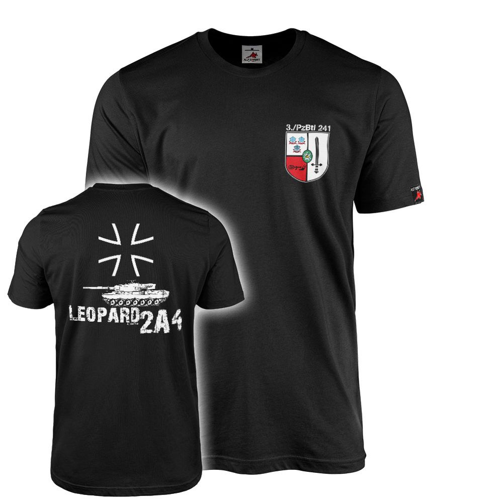 T-Shirt 3. Kompanie PzBtl Panzerbataillon 241 Gebirgspanzerbataillon  #47481