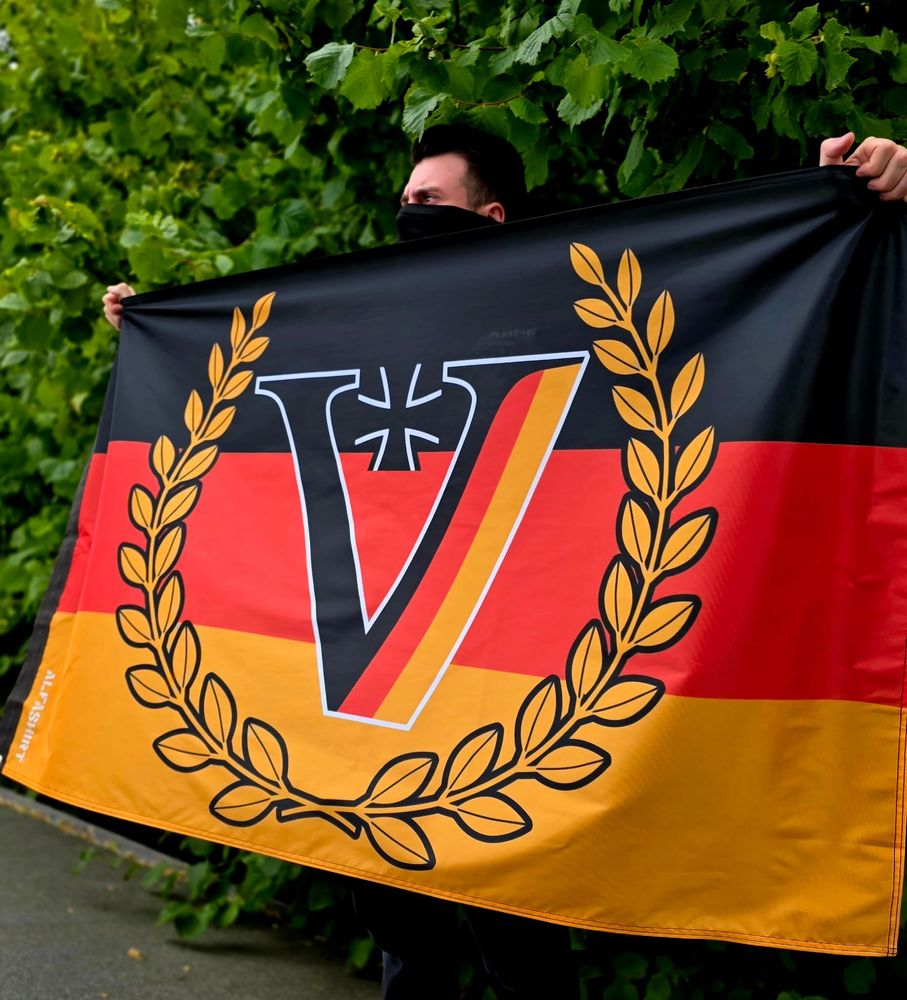 Limitierte Veteranenflagge Fahne Flagge Einheit Bundeswehr Veteran Soldat 150x90cm #47716