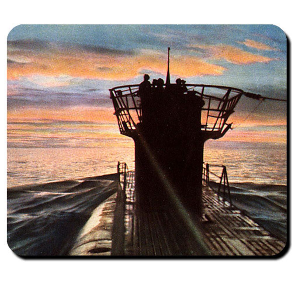 U Boot See Marine Grauer Wolf U Boote Wk Meer See U-Boot Turm - Mauspad #7961