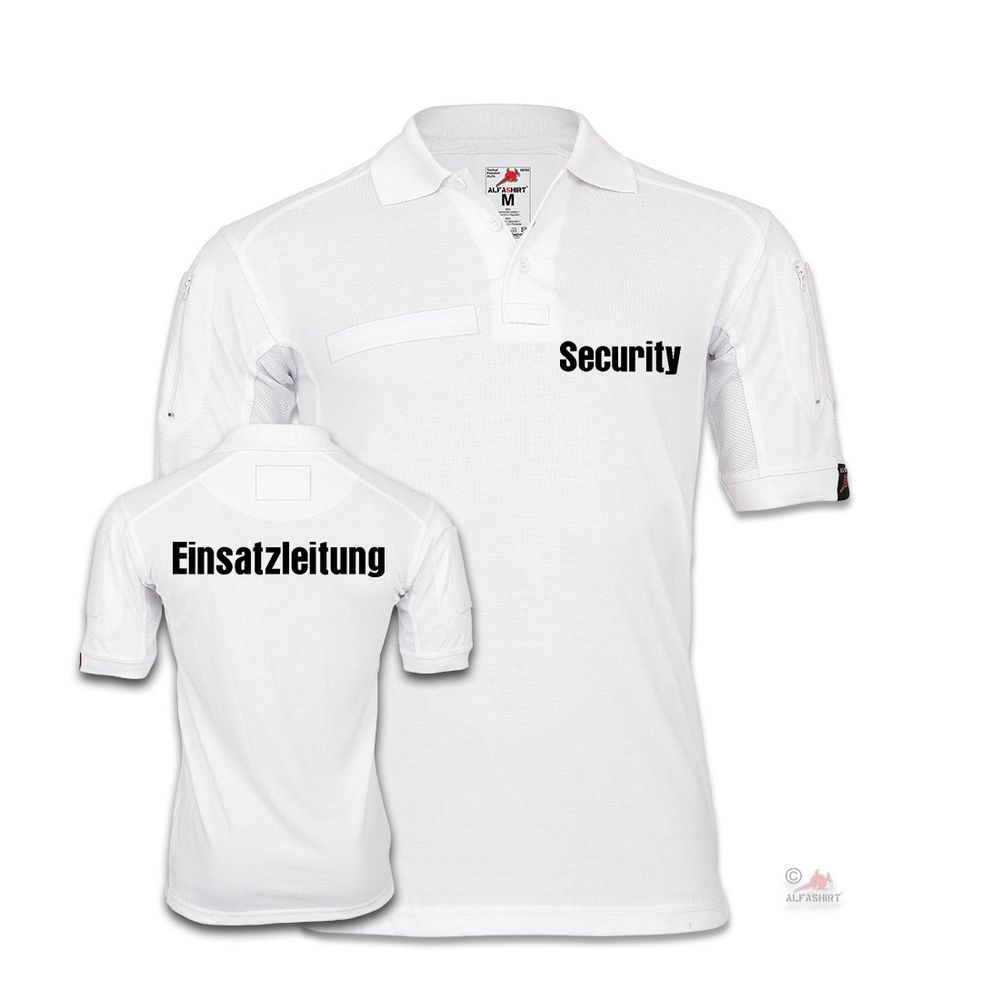 Tactical Polo Alfa Security Einsatzleitung EL Sicherheit Schutz Einsatz #31171