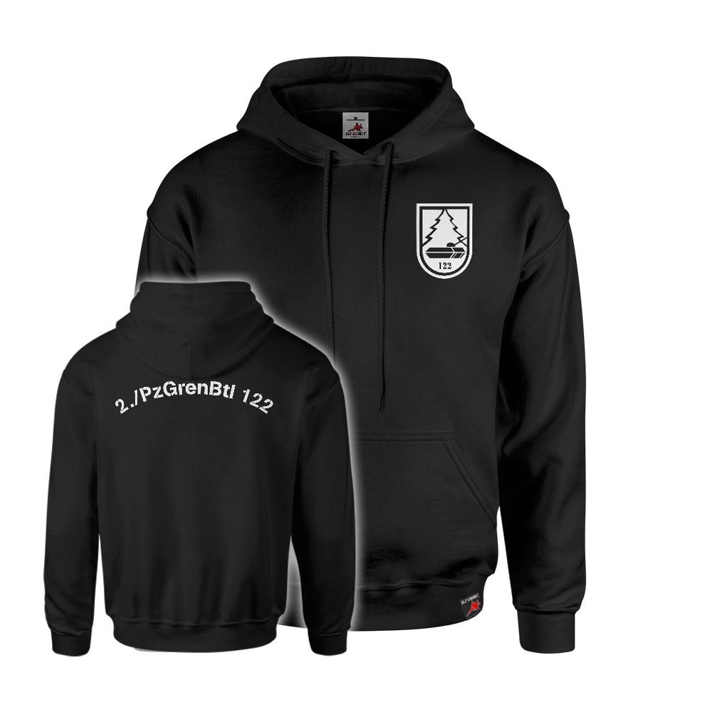 Hoodie Panzergrenadierbataillon PzGrenBtl 122 Grenzland Oberviechtach #48084