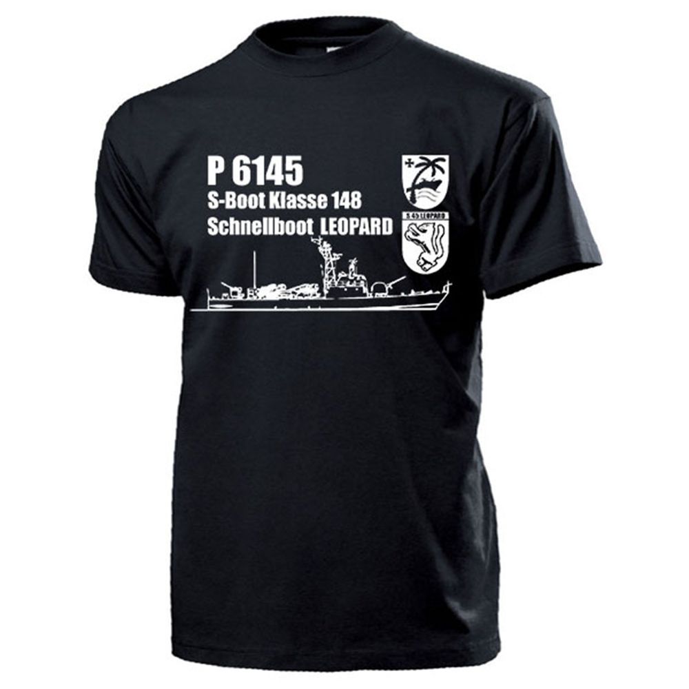 Speedboat S45 Leopard P6145 3 Speedboat Squadron Navy - T Shirt # 17932