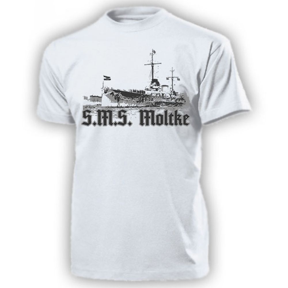 SMS Moltke Big Cruiser Battlecruiser Imperial Navy T Shirt # 15726