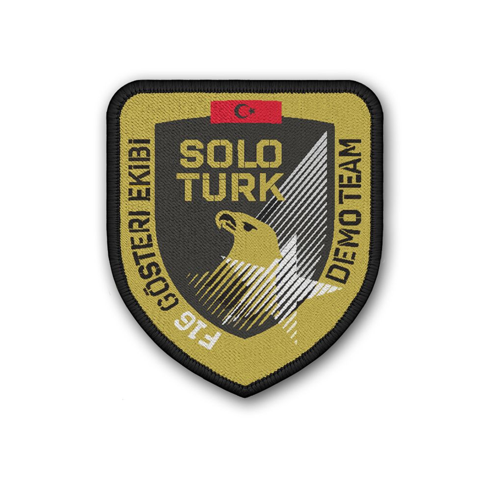 Patch Wappen Solotürk Pilot Uniform Aufnäher Einheit F-16 Sport #46963