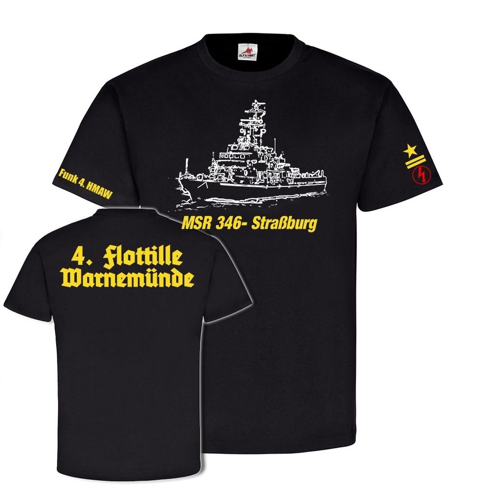 MSR 346 Straßburg TYP2 Flottille Dienstzeit Volksmarine Funk HMAW Matrose #22665