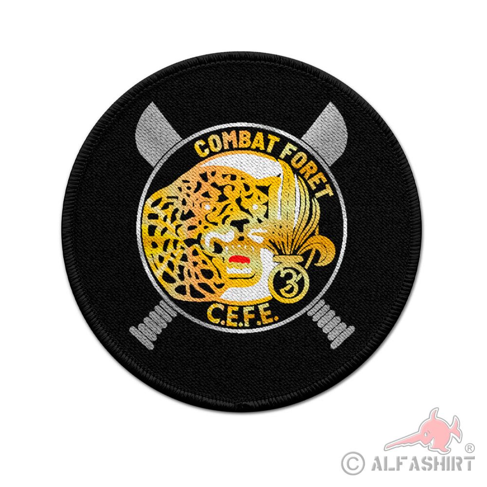 Patch Französische Legion Ausbildungszentrum im Äquatorialwald Armee 9cm#33948
