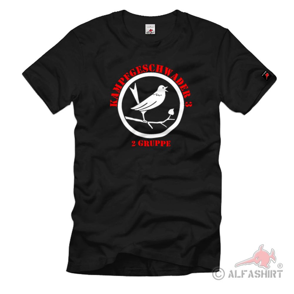 2. Gruppe KG3 Kampfgeschwader 3 Luftwaffe WH Luftnahunterstützung T Shirt #1065