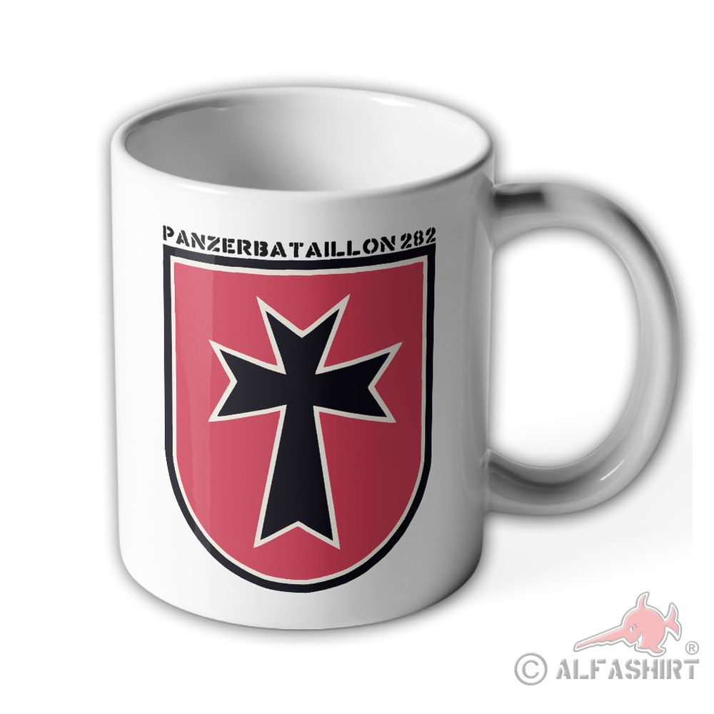 Cup Panzerbataillon 282 Bundeswehr coat of arms PzBtl # 1893