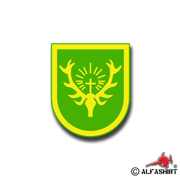 Aufkleber/Sticker PzGrenBtl 42 Wappen Abzeichen Panzergrenadier 7x6cm A1046