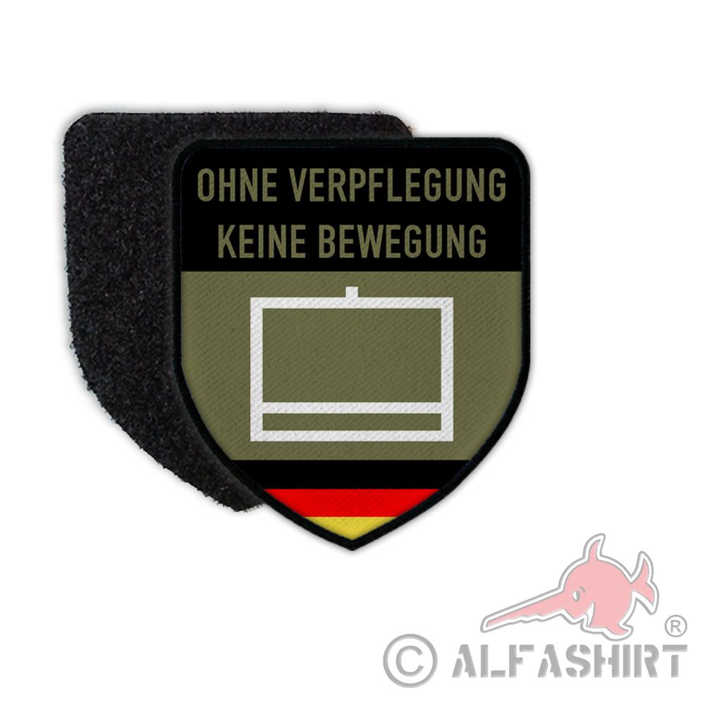 Patch replenishment without boarding no movement Battalion Bundeswehr # 34135