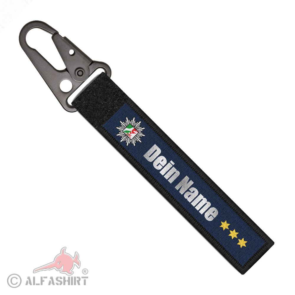 Keychain Police NRW higher service rank staff department #44447
