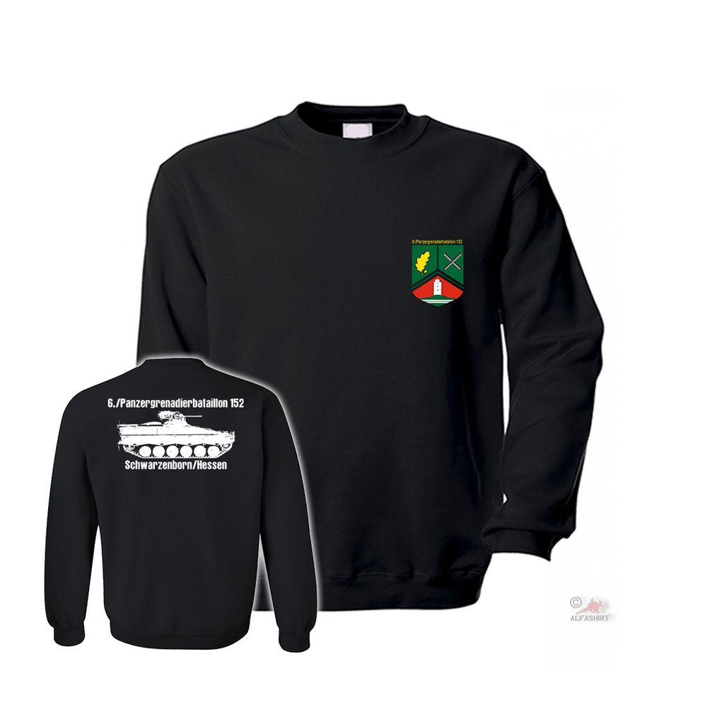 6Kp PzGrenBtl 152 Schwarzenborn Hessen Marder Sweater #44785