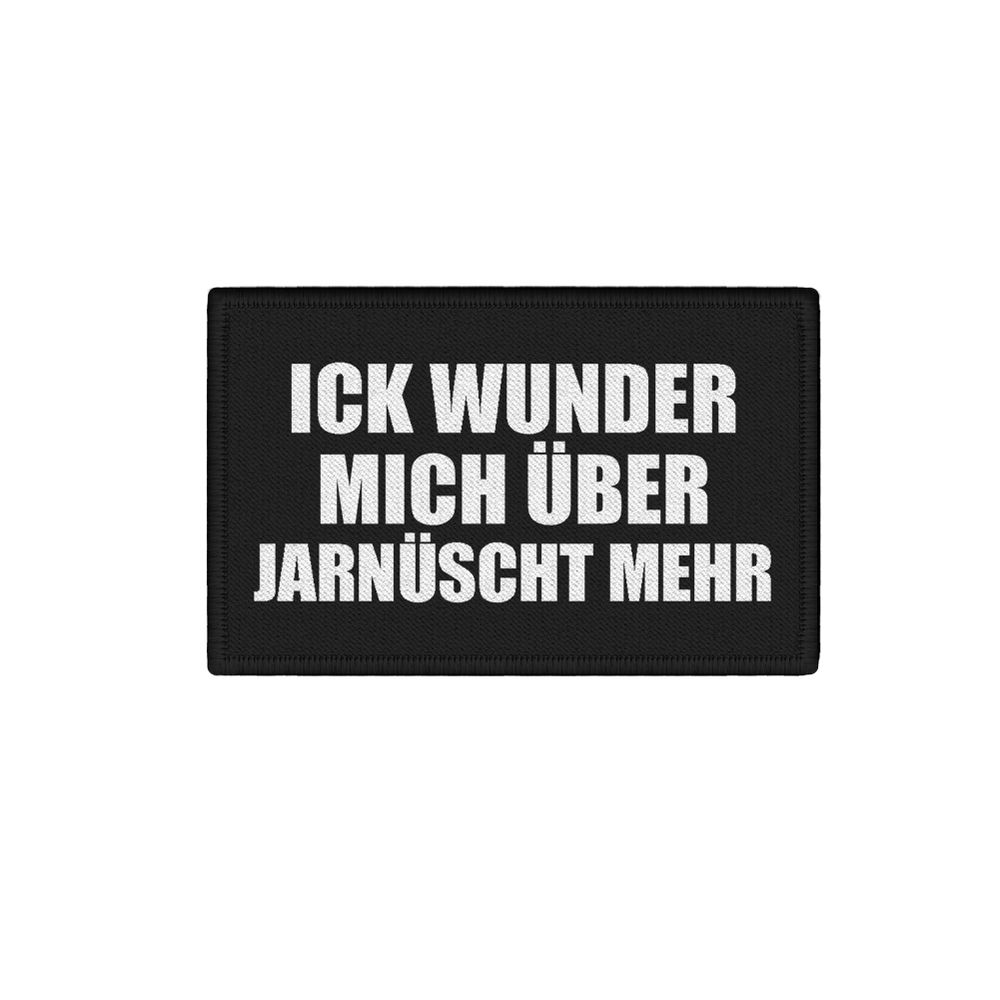 Patch Ick wonder about jarnüscht more saying setting 7.5x4.5cm # 34448