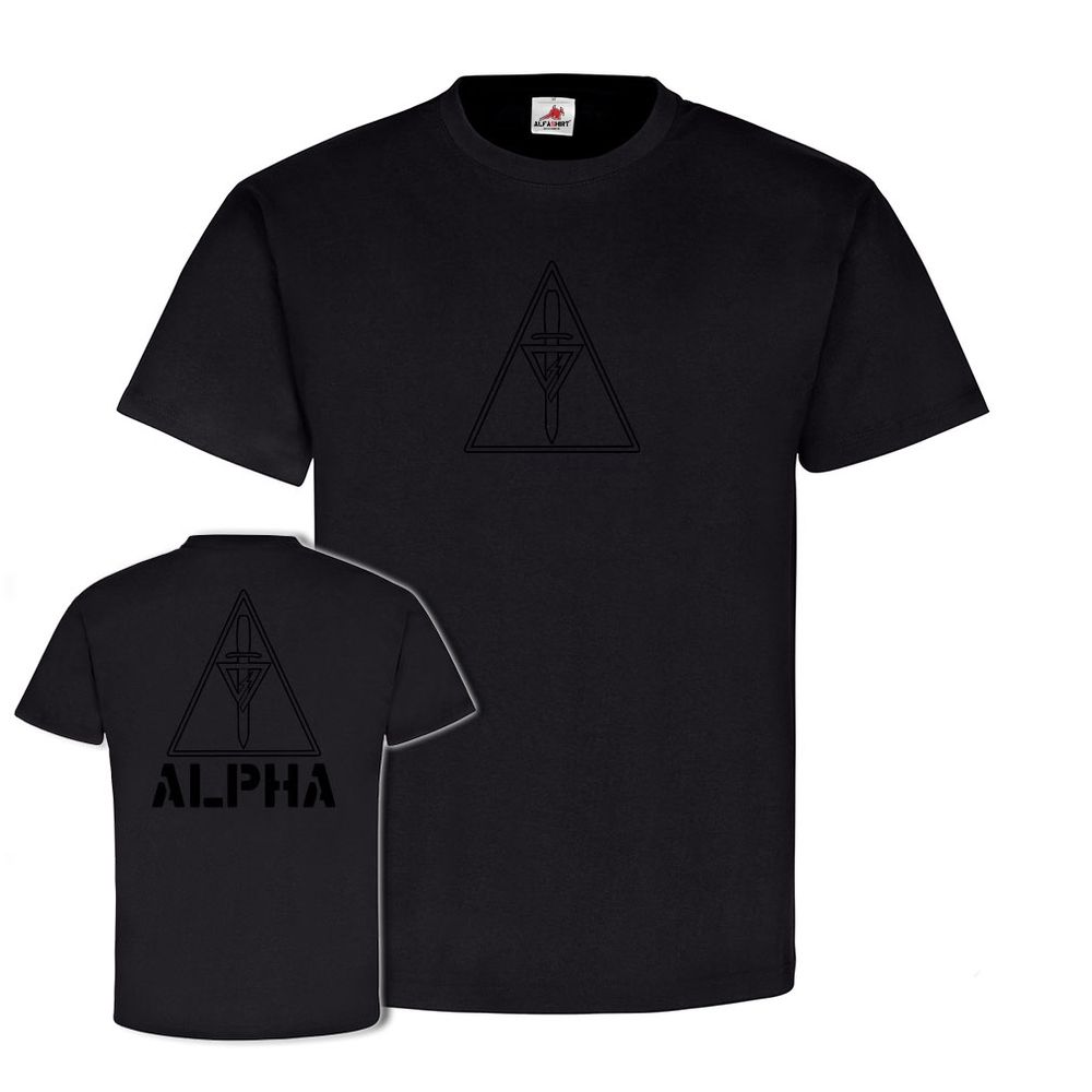 Delta Force Alpha sw Typ 2  - T Shirt #25350