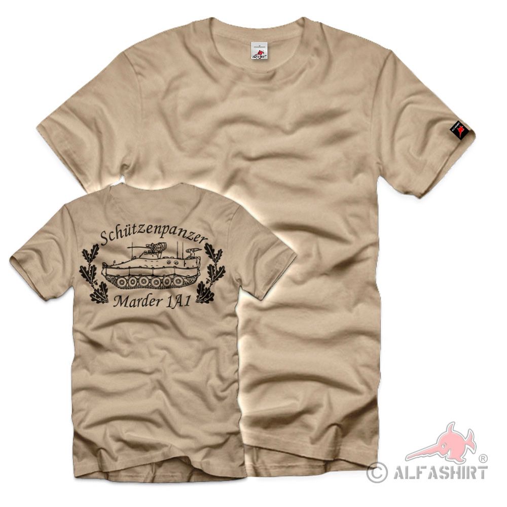 Schützenpanzer Marder 1A1 Panzergrenadier SPz Bundeswehr Ehren T-Shirt#39865