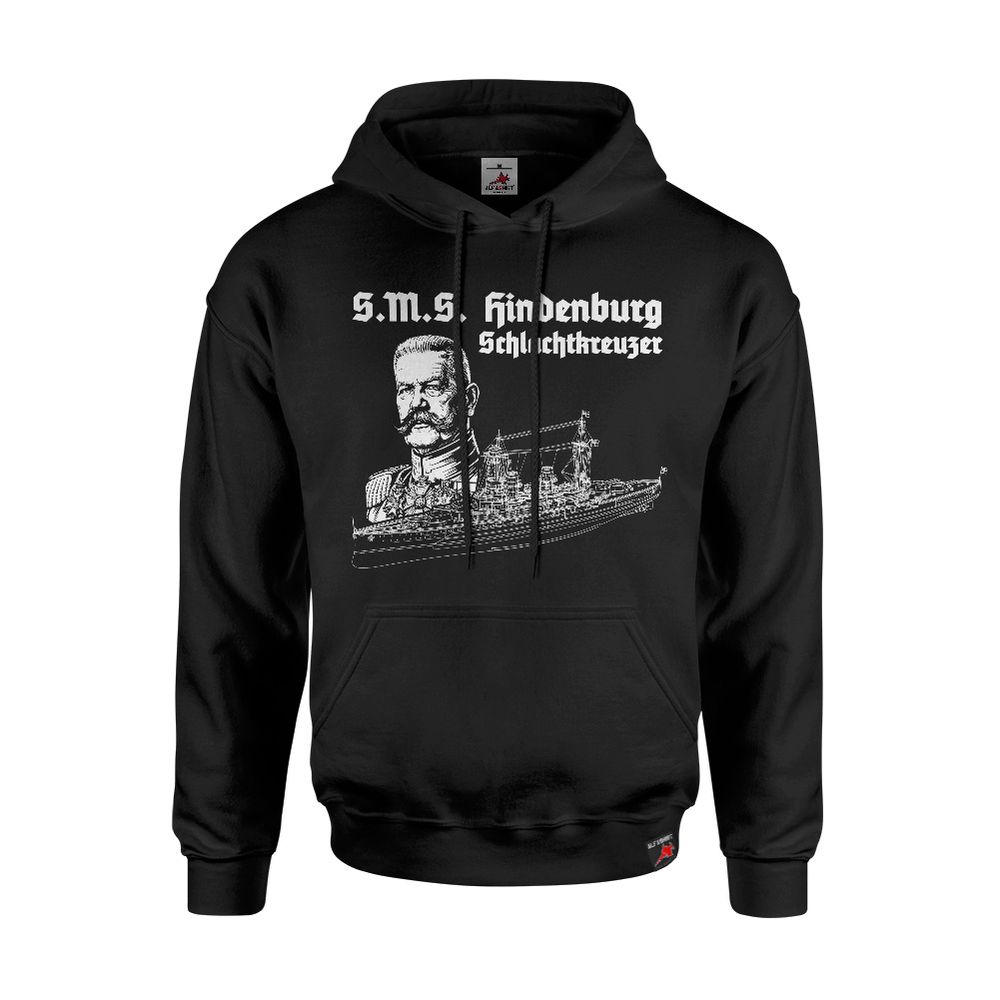 Hoodie SMS Hindenburg Kriegsschiff Kreuzer Naval Schiff Maritime #47773