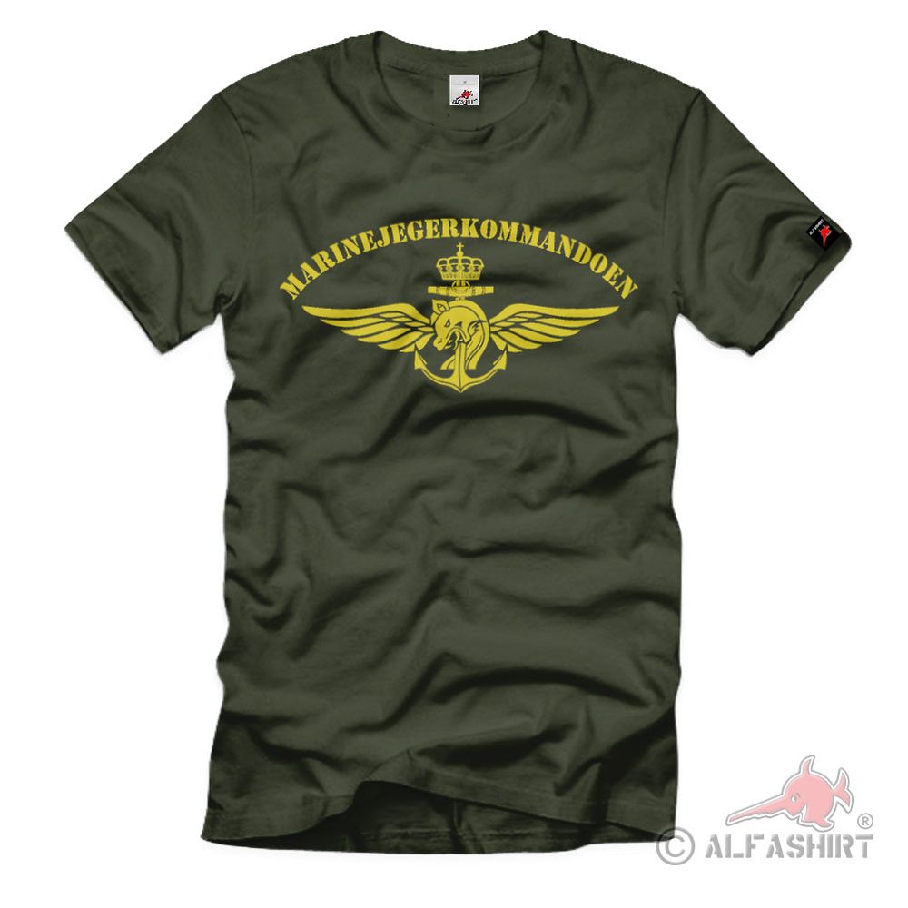 Marinejegerkommandoen Norwegen MJK Froskemenn Den Kongelige Marine T-Shirt #87