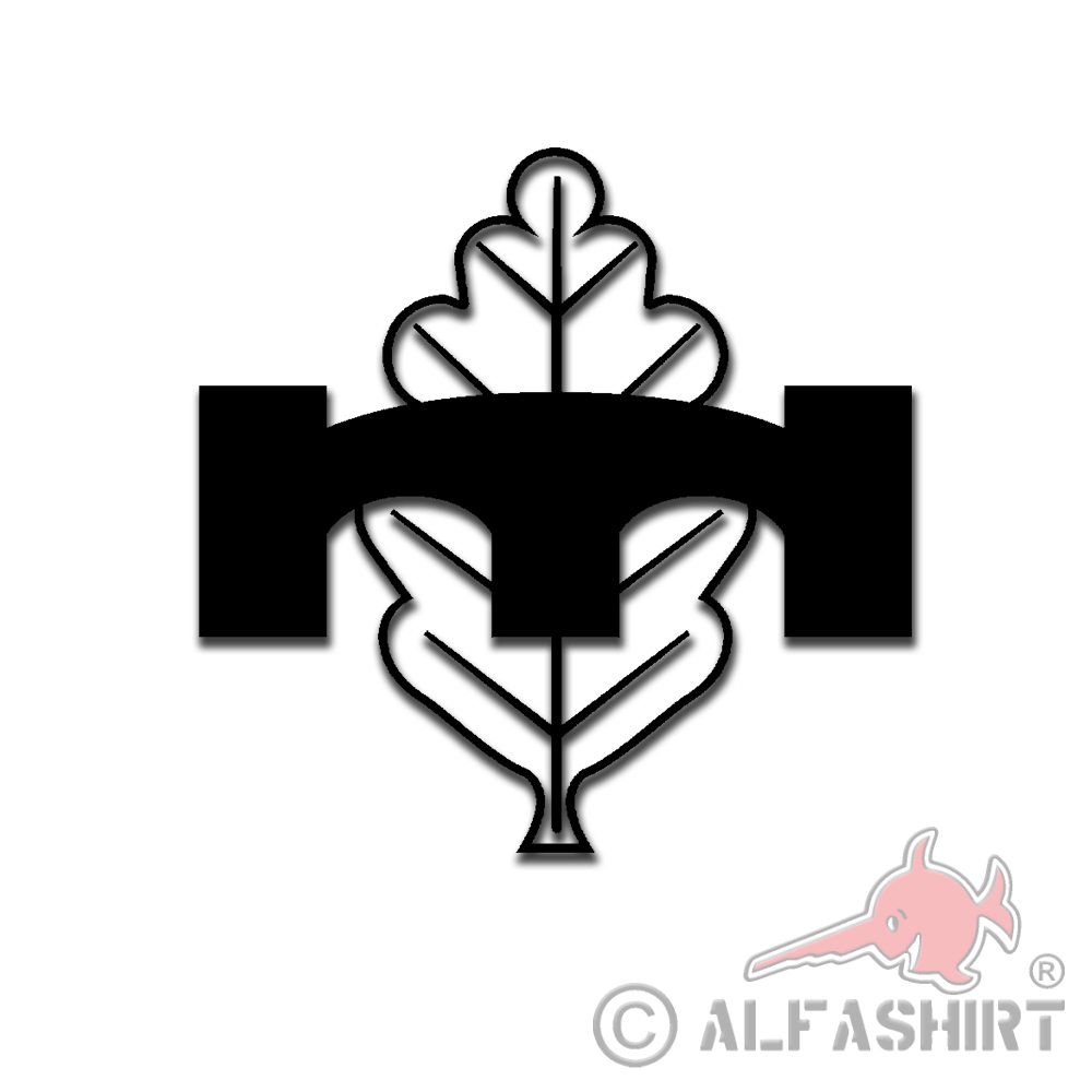 Pioniertruppenabzeichen PiBtl Bundeswehr Wappen Deutschland Aufkleber #A5518