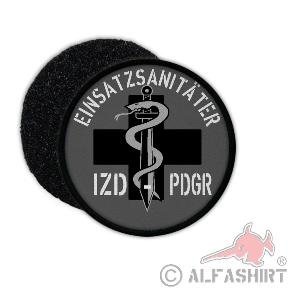 Patch paramedic IZD PDGR paramedic Badge Police Saxony # 30732